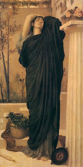 Lord Frederic Leighton Electra at the Tomb of Agamemnon China oil painting art